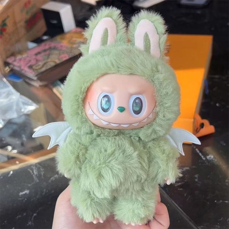 Baby Products Rabbit - Labubu Giysileri Büyük Melek Beyaz Pembe