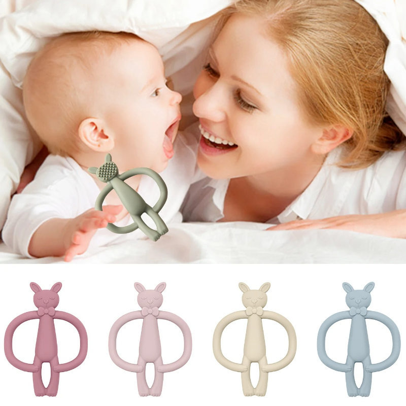 Baby Products Rabbit - Renk Çocuklar 1 PC Silikon Diş