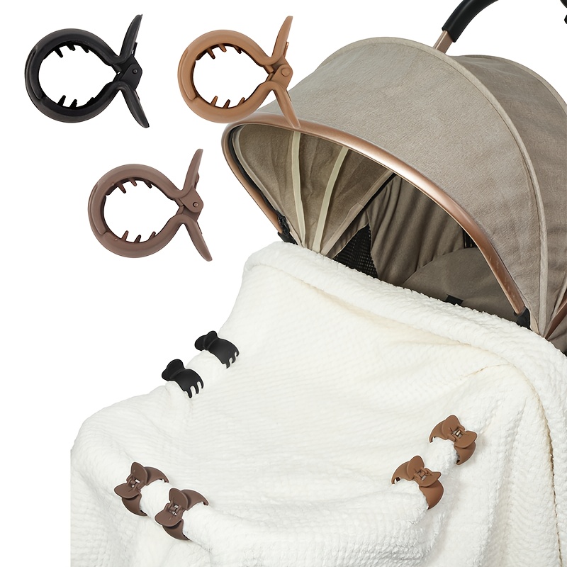 Stroller Accessories - 2 adet bebek arabası kelepçesi timsah