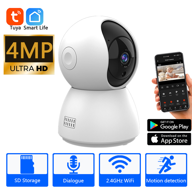 Baby Products Video - HD 4MP Tuya Akıllı Mini WiFi