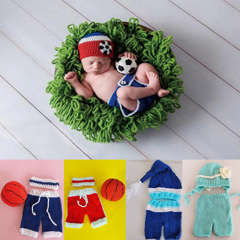 Baby Products Expo - 3/2 adet/takım yenidoğan fotoğraf sahne kostümleri