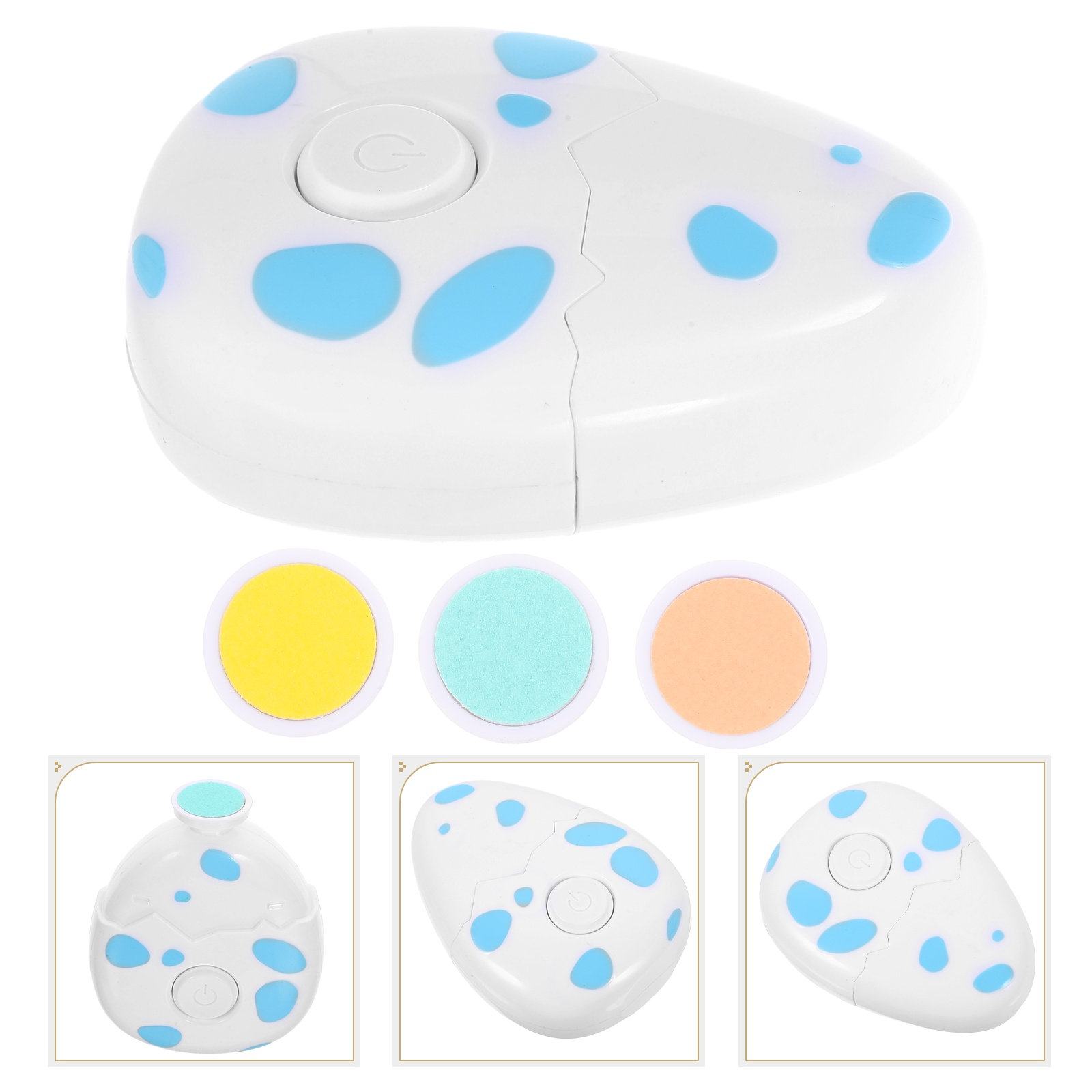 Baby Nail Trimmer Electric - Bebek Elektrikli Tırnak Düzeltici Sevimli Yumurta