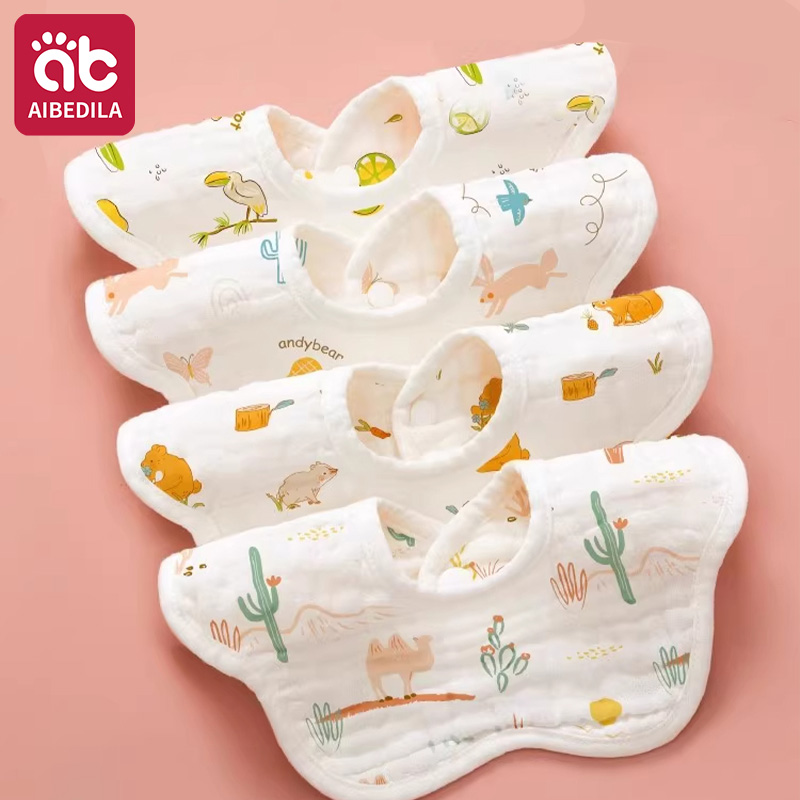 Baby Products Kit - AIBEDILA 3/5 adet bebek önlükleri pamuk
