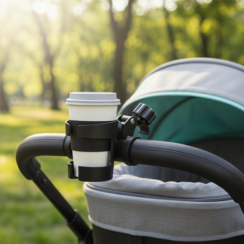 Stroller Accessories - Evrensel bebek arabası bardak tutucu ayarlanabilir