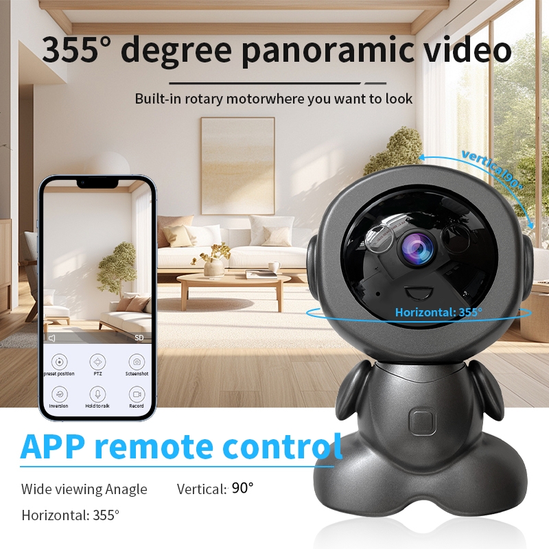 8MP Wifi Gözetim Robot Kameras - Baby Products Video incelemesi ve fiyatı