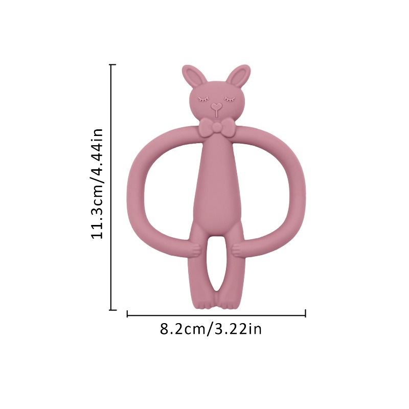 Renk Çocuklar 1 PC Silikon Diş - Baby Products Rabbit incelemesi ve fiyatı