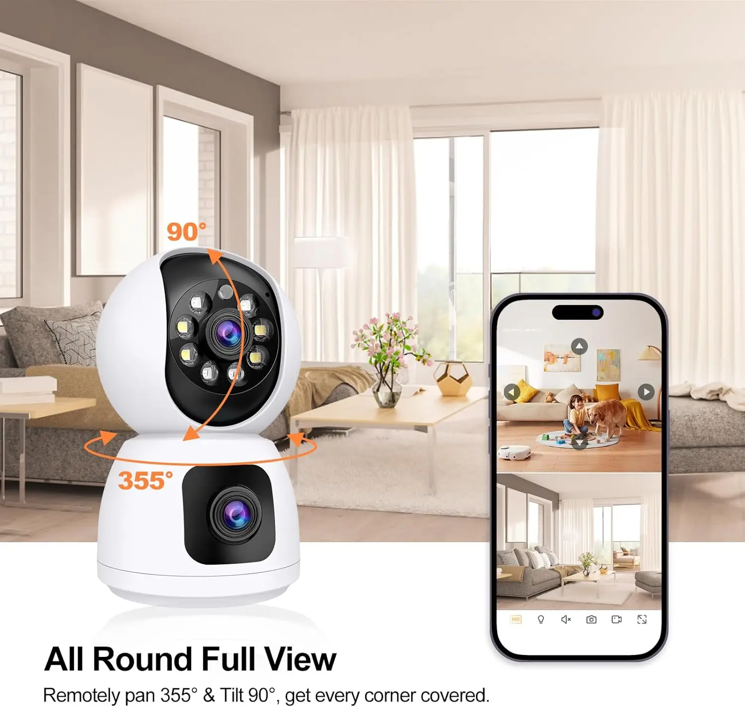 Tuya 4K 8MP HD WiFi Kamera İç  - Baby Products Video incelemesi ve fiyatı