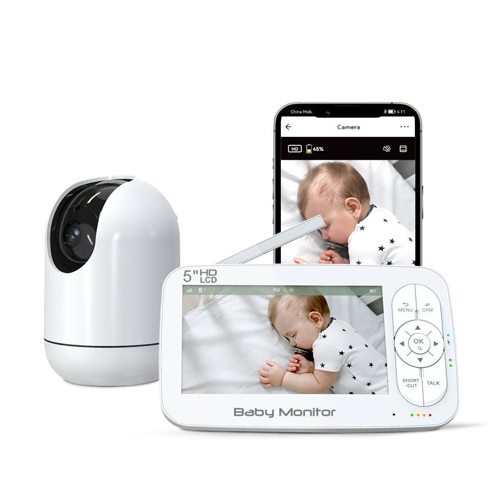 5 inç 2MP 1080P APP Uzaktan Ku - Baby Products Video incelemesi ve fiyatı
