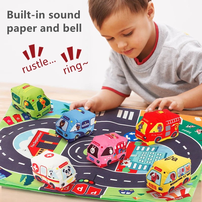 Yumuşak Araba Oyuncak Seti Oyu - Play Mat incelemesi ve fiyatı